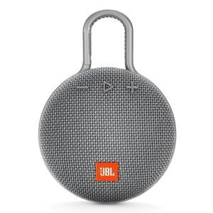 JBL Clip 3 Bluetooth Speaker Gray, waterproof
